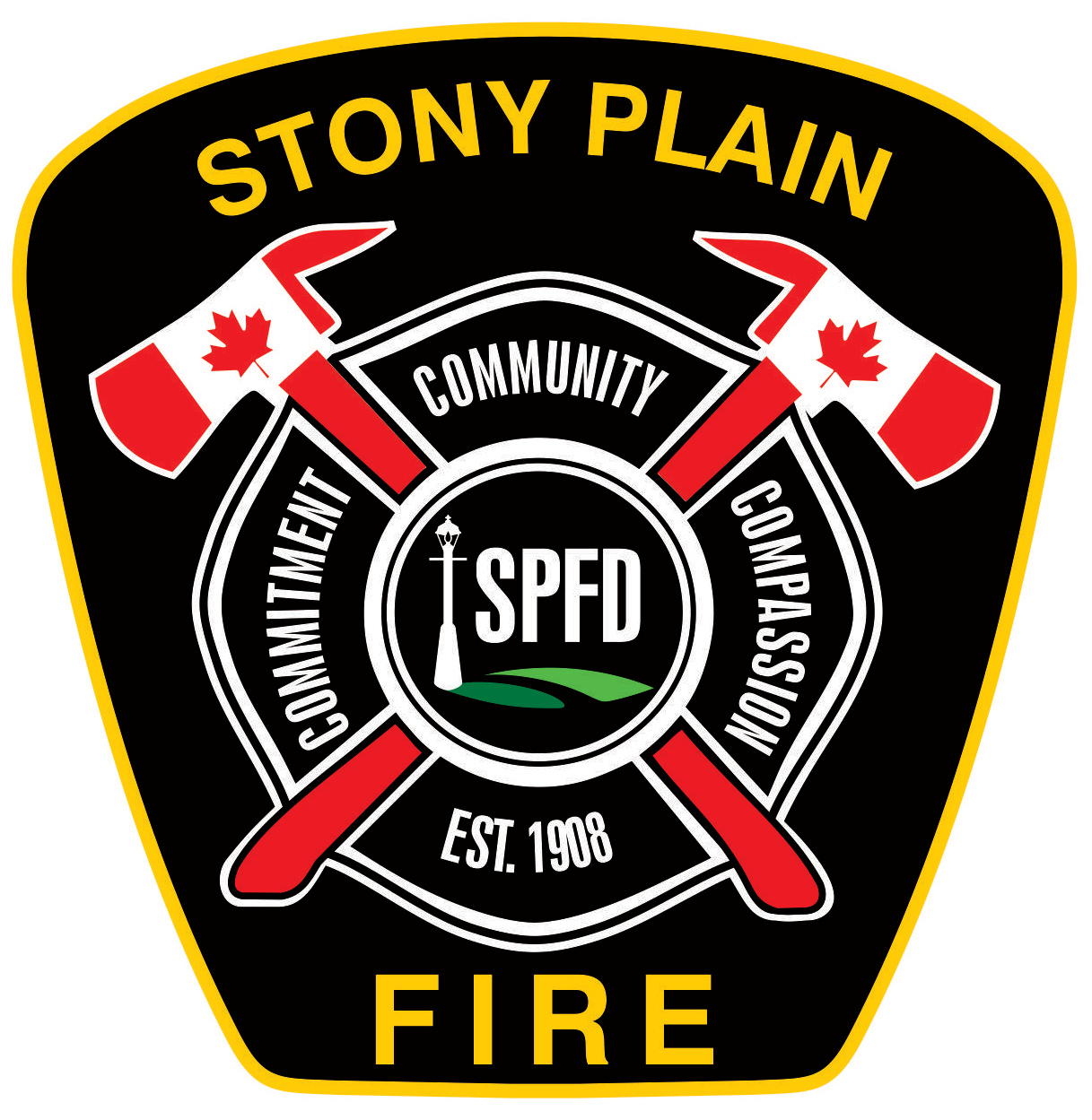 Stony Plain Fire Department Crest