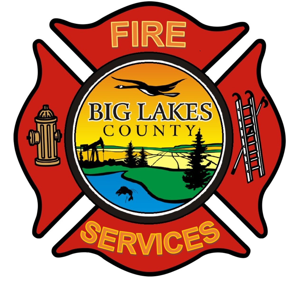 Big Lakes Country Fire Services Logo